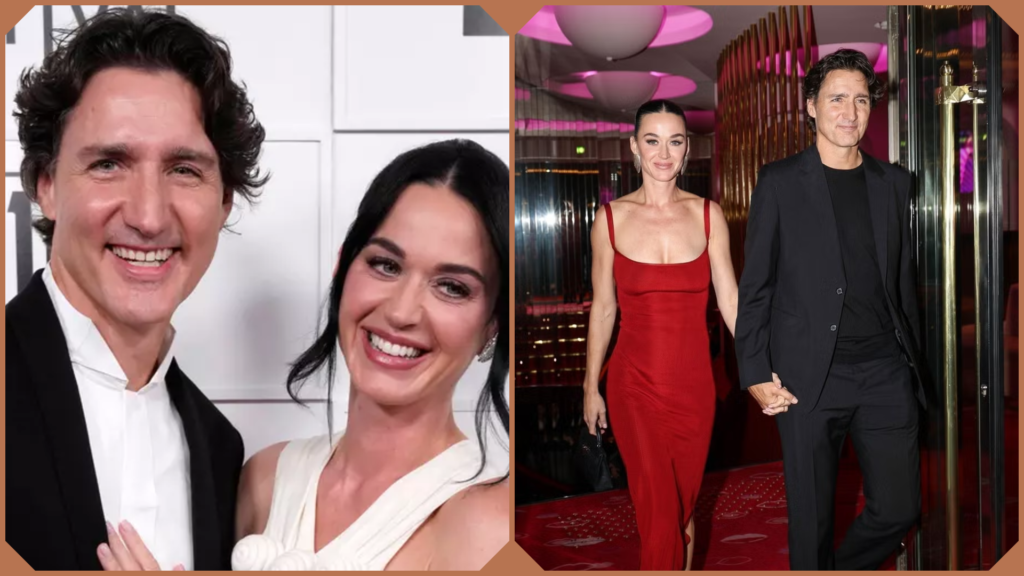 Katy Perry and Justin Trudeau