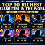 top 10 richest celebrities in the world